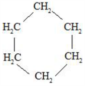 A diagram of a chemical structure Description automatically generated