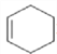 A hexagon with a straight line Description automatically generated