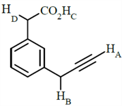 A structure of a chemical formula Description automatically generated